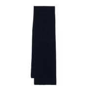 Zwarte Cashmere Sjaal Sunspel , Black , Heren