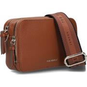 Bruin leren schoudertas Stunna Ted Baker , Brown , Dames