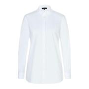 Lang Shirt Blouse More & More , White , Dames