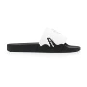 Witte Astra Slippers - Niet-terugbetaalbaar Raf Simons , Black , Dames