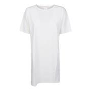 Casual T-shirt Abitomm TS Sun68 , White , Dames