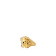 Medusa Ring - Goud Metaal Vingerpoort Versace , Yellow , Dames