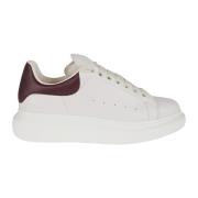 Witte Sneakers Elegante Stijl Alexander McQueen , White , Dames