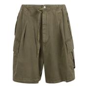 Groene Cargo Bermuda's Stijlvolle Mode Shorts Alexander McQueen , Gree...