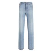 Klassieke Jeans voor Mannen en Vrouwen Dolce & Gabbana , Blue , Dames