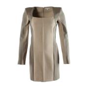 Beige Jurk voor Vrouwen Patrizia Pepe , Beige , Dames