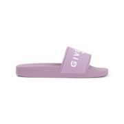 Roze & Paarse Sandalen Stijlvol Comfort Givenchy , Purple , Dames