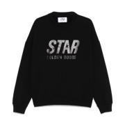 Nero Sweatshirt Damesmode Golden Goose , Black , Dames