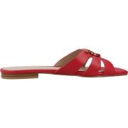 Marli Slipper Sliders Pinko , Red , Dames