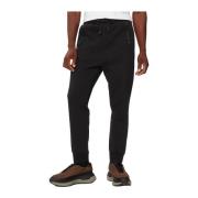 Zwarte Joggingbroek - Rechte pasvorm Hugo Boss , Black , Heren