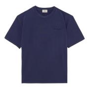 Blauw Main T-shirt voor mannen Autry , Blue , Heren