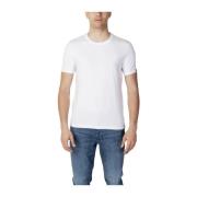 Wit Katoenen T-Shirt Klassieke Collectie U.s. Polo Assn. , White , Her...