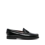 Klassieke leren sandalen Zwart Slip-On Sebago , Black , Dames