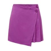 Herfst/Winter Minirok Collectie Polyester Mix Only , Purple , Dames