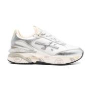 Zilveren Sneakers Damesschoenen Aw24 Premiata , Gray , Dames