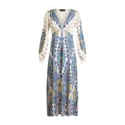 Witte Zomerjurk Etro , Multicolor , Dames