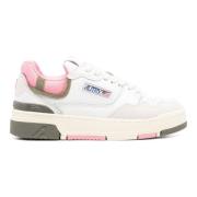 CLC Sneakers Wit Groen Militair Autry , White , Dames