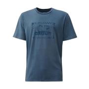 Blauwe T-shirts en Polos C.p. Company , Blue , Heren