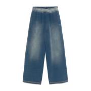 Blauwe Broek voor Vrouwen Diesel , Blue , Dames