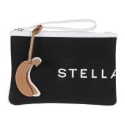 Zwarte Schoudertas Elegant en Functioneel Stella McCartney , Black , D...