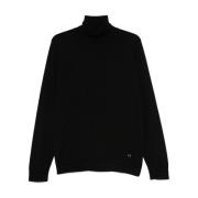 Zwarte coltrui Aw24 PS By Paul Smith , Black , Heren