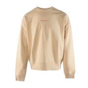 Beige Katoenen Sweater voor Heren Marni , Beige , Heren