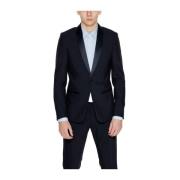 Zwart Pak Jas Lente/Zomer Collectie Antony Morato , Black , Heren