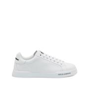 Witte Sneakers Ss25 Dolce & Gabbana , White , Heren