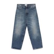 Straight Jeans Haikure , Blue , Dames