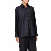 Navy Oversized Flanellen Shirt Paul Smith , Blue , Heren