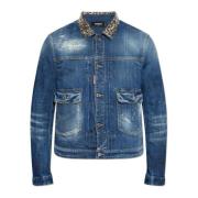 Denim jas Dsquared2 , Blue , Heren