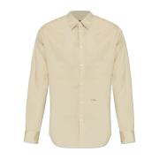 Shirt met logo Dsquared2 , Beige , Heren