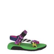 Fabric sandals Off White , Multicolor , Dames