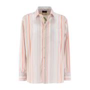 Gestreept katoenen shirt voor dagelijkse outfits Etro , Multicolor , D...