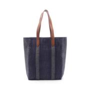 Pre-owned Denim shoulder-bags Hermès Vintage , Blue , Dames