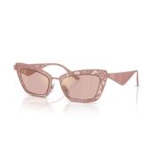 Dg2311 13651T Sunglasses Dolce & Gabbana , Pink , Dames