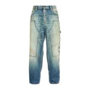 Jeans Loose Dsquared2 , Blue , Heren