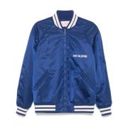 Blauwe Parka Heren Winterjas Valentino Garavani , Blue , Heren