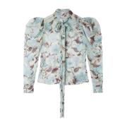 Bloemenprint Multicolor Shirt Stella McCartney , Multicolor , Dames