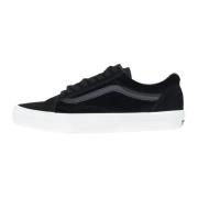 Zwarte Old Skool Sneakers Vans , Black , Heren