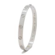 Pre-owned White Gold bracelets Cartier Vintage , White , Dames