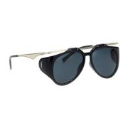 Zwarte zonnebril Chic Floating Frame Design Saint Laurent , Black , Da...