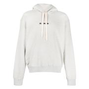 Grijze Logo Hoodie Jil Sander , Gray , Heren