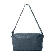 Geometrische Tegels Crossbody Tas Issey Miyake , Gray , Heren