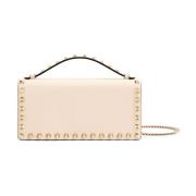 Witte Portemonnee Dames Accessoires Valentino Garavani , White , Dames