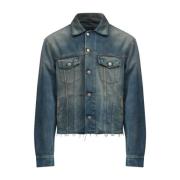 Denim Jack MM6 Maison Margiela , Blue , Heren