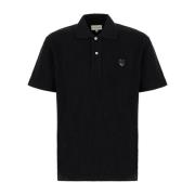 Klassiek Poloshirt voor Mannen Maison Kitsuné , Black , Heren