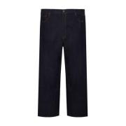 Blauwe Oversize Jeans Levi's Samenwerking Junya Watanabe , Blue , Here...