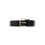 Leren riem Dsquared2 , Black , Heren