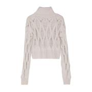 Beige Cashmere Sweater Aw24 Wild Cashmere , Gray , Dames